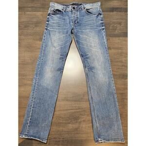 Calvin Klein Rocker Straight Leg Jeans Mens Size 32X32 Button Fly